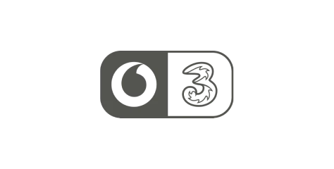 VodafoneThree logo